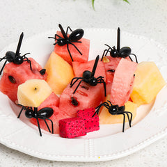 12pcs Ants Forks Food Fruit Ant Shape Forks Snack Cake Dessert Tableware