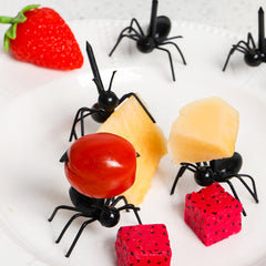 12pcs Ants Forks Food Fruit Ant Shape Forks Snack Cake Dessert Tableware