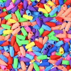12pcs Pencil Top Erasers Cap Eraser Tops Pencil Eraser Toppers