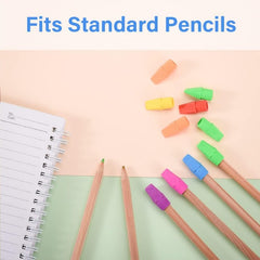 12pcs Pencil Top Erasers Cap Eraser Tops Pencil Eraser Toppers
