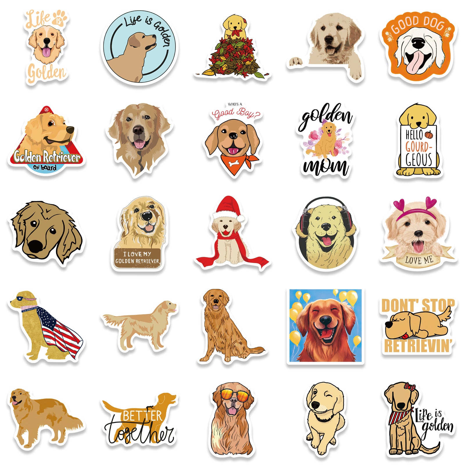 50 Funny Cibotium Barometz Emoticons Vinyl Stickers Adults Teens