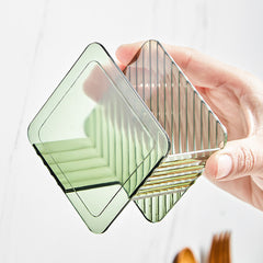 2pcs Open Bottom Kitchen Sink Drain Rack Self Adhesive Holder