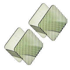 2pcs Open Bottom Kitchen Sink Drain Rack Self Adhesive Holder