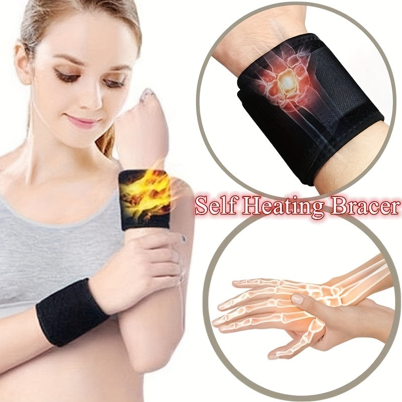 2pcs Unisex Sports Wristband Up To 70kg Hook and loop Fastener