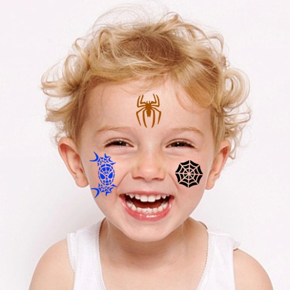 10pcs Reusable Body Painting Temporary Stencils DIY Tattoos