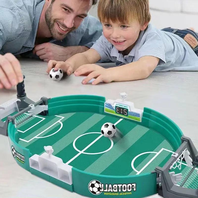 Interactive Table Football Game Board Toy For Kids Mini Soccer Desktop Games