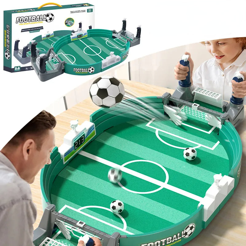 Interactive Table Football Game Board Toy For Kids Mini Soccer Desktop Games