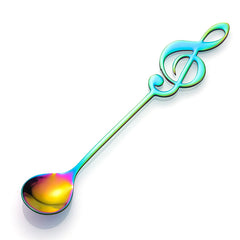 Creative Music Symbol Coffee Spoon Stainless Steel