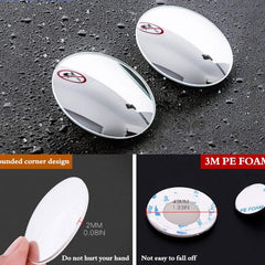 2pcs Car Mirror HD Convex Mirror Blind Spot Auto Rearview Mirror