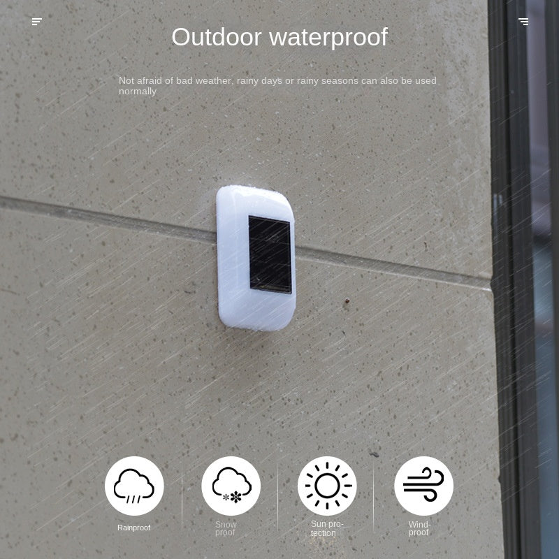 Solar Wall Lamp Outdoor Waterproof Wall Lamp Courtyard Garden Balcony Light