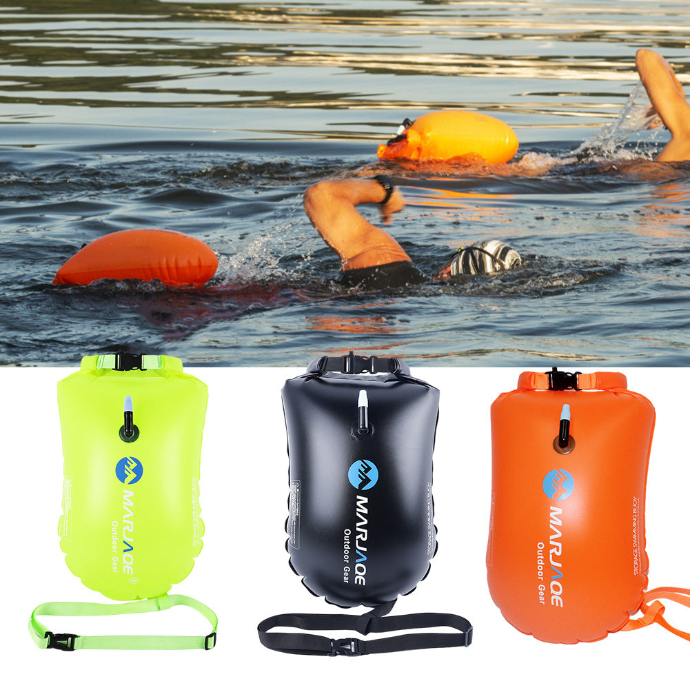 20L Lightweight Inflatable Swim Float Bag With Belt