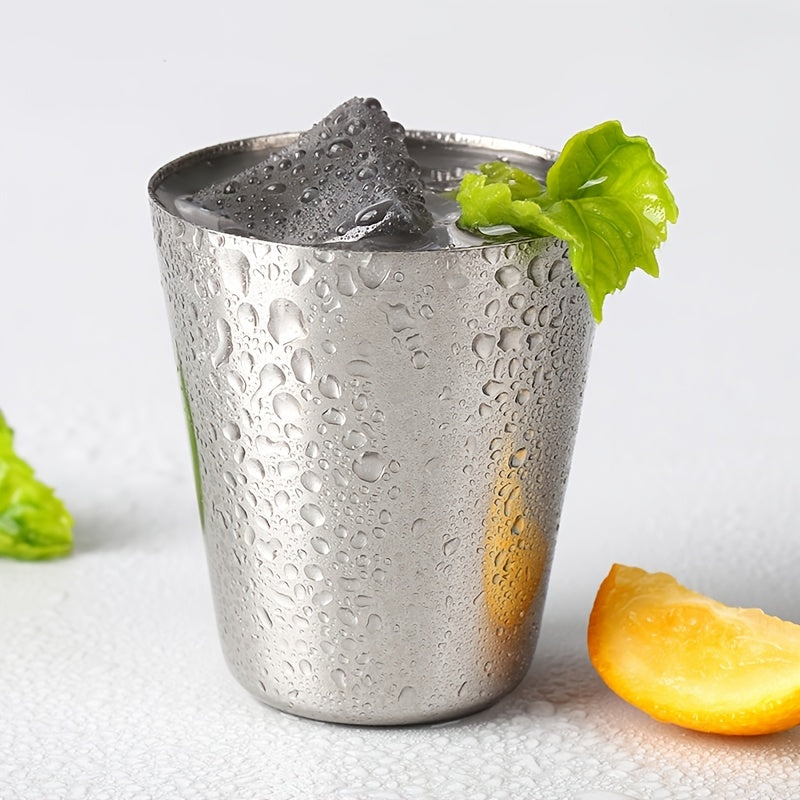 4Pcs 1oz Stainless Steel Shot Cups with Protector Cover
