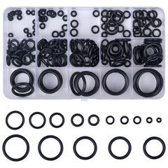 200pcs 15 Sizes Gasket Rings Set Rubber O Ring Assortment