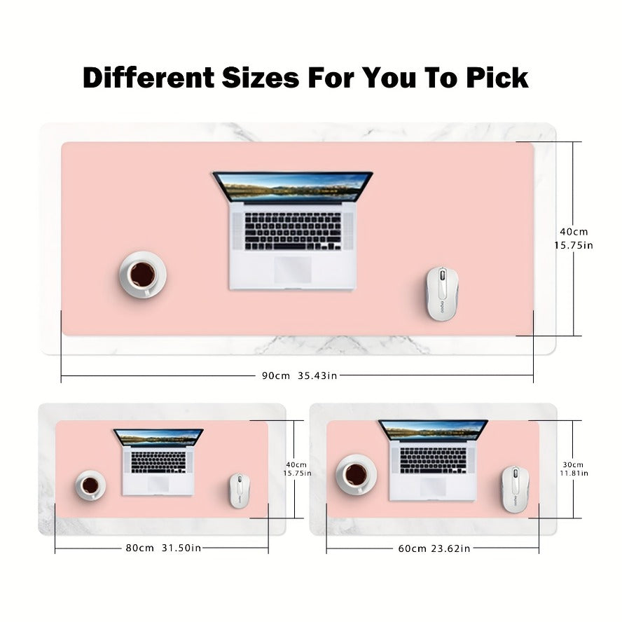 Upgrade Your Office: Plus Size Waterproof Mouse Pad