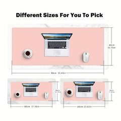 Upgrade Your Office: Plus Size Waterproof Mouse Pad