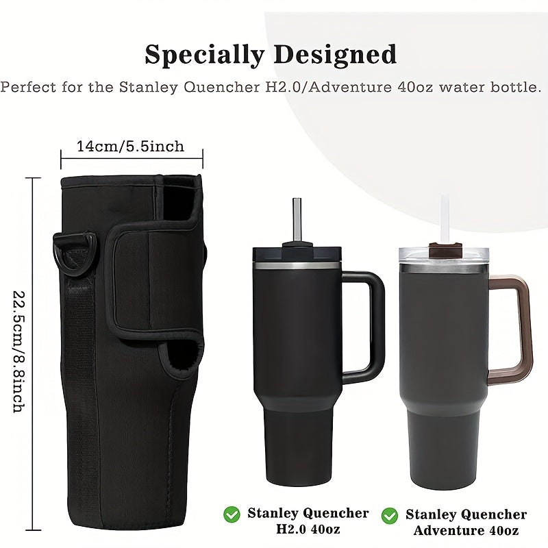 40oz Car Cup Bag, Shockproof & Scratch Proof, Portable Heat Insulated Storage