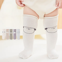 3 Pairs Boys Over Knee Socks Cartoon Pattern Toddlers High Socks