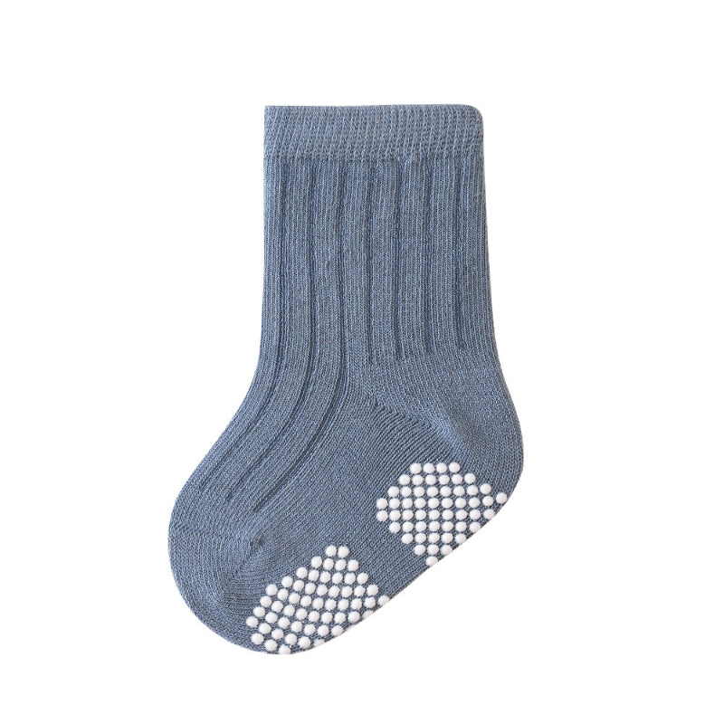 3 Pairs Baby Anti Skid Indoor Walking Socks for Autumn