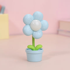 Mini Flower Night Light Bedside Lamp - Creative Desktop Decoration