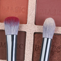 5pcs Eyeshadow Brushes Set with Storage Case, Eye Shadow Makeup Brush Kit