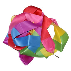 Twirling Ribbon Artistic Gymnastics Rhythmic Rod Streamer Fitness Props