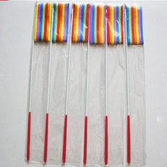 Twirling Ribbon Artistic Gymnastics Rhythmic Rod Streamer Fitness Props