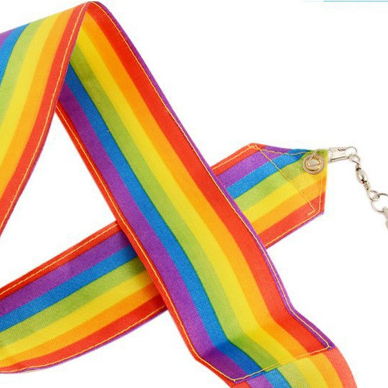 Twirling Ribbon Artistic Gymnastics Rhythmic Rod Streamer Fitness Props
