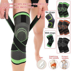 Sports Knee Pads Silicone Spring Support Anti-collision