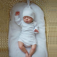 20in Reborn Doll Advanced Skin Painting Realistic Soft Silicone Girl Toy
