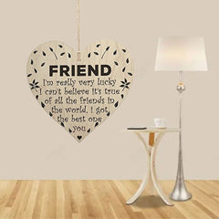 Wooden Love Door Hanging Sign - Friendship Plaque Gift