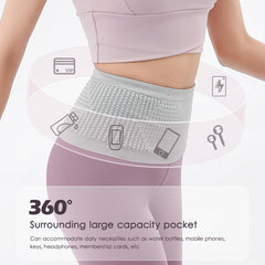 Invisible Running Waist Bag Fanny Pack For Mobile Phone Storage
