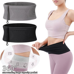 Invisible Running Waist Bag Fanny Pack For Mobile Phone Storage