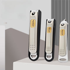 3pcs Nail Clippers Portable Splash-proof Nail Scissor