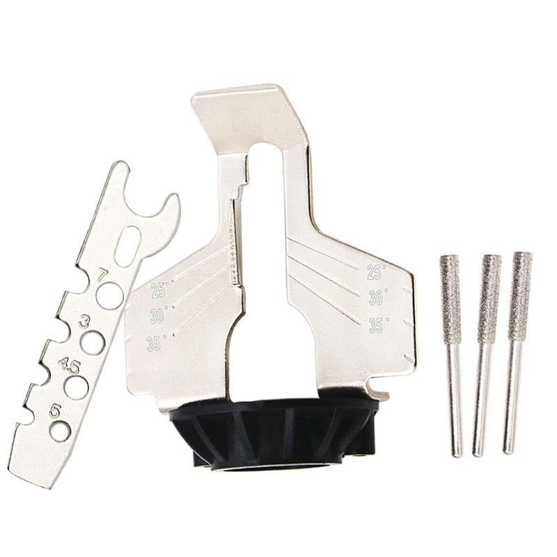 Saw Sharpening Attachment Drill Sharpener Guide Adapter Rotary Accessories