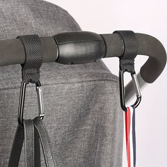 Stroller Hook Clip Aluminum Carabiner Cart Organizer Diaper Bag Hanger