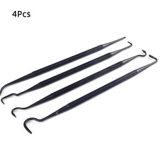 Car Detailing Cleaning Tool Set with Wire Brushes and Nylon Picks