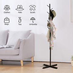 Floor Standing Coat Rack Tree-shaped Storage Rack