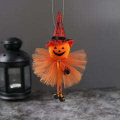 Halloween Hanging Ornament Pumpkin Ghost Witch Cat Charm Scary Witch Pendant