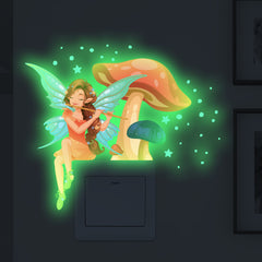 Glow in the Dark Fairy Wall Stickers
