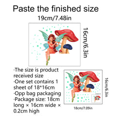 Glow in the Dark Fairy Wall Stickers