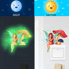 Glow in the Dark Fairy Wall Stickers