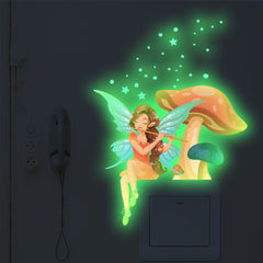 Glow in the Dark Fairy Wall Stickers