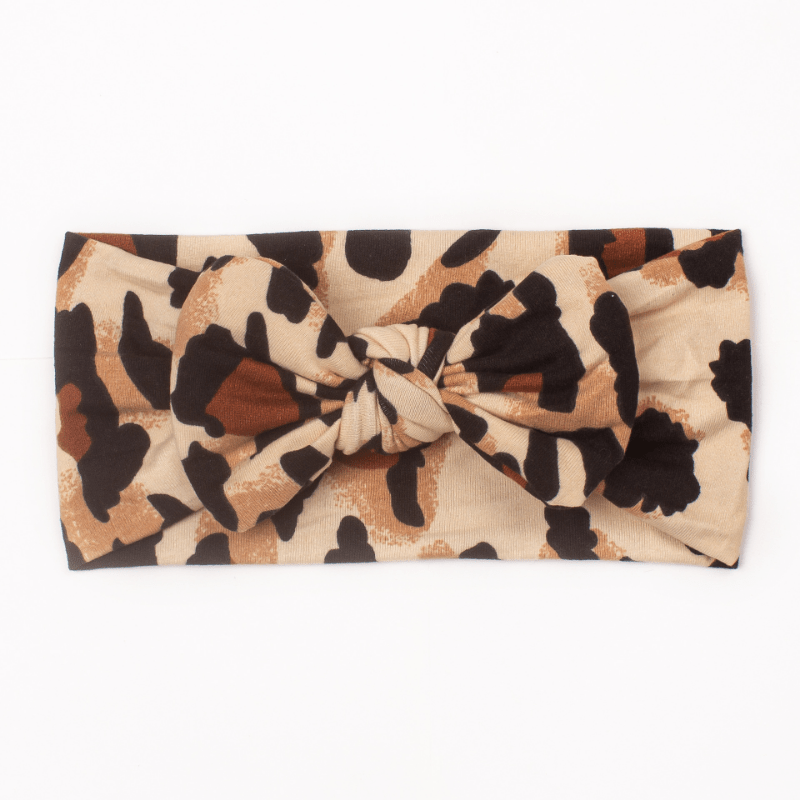 5pcs Leopard Print Headband for Baby 0-2 Years