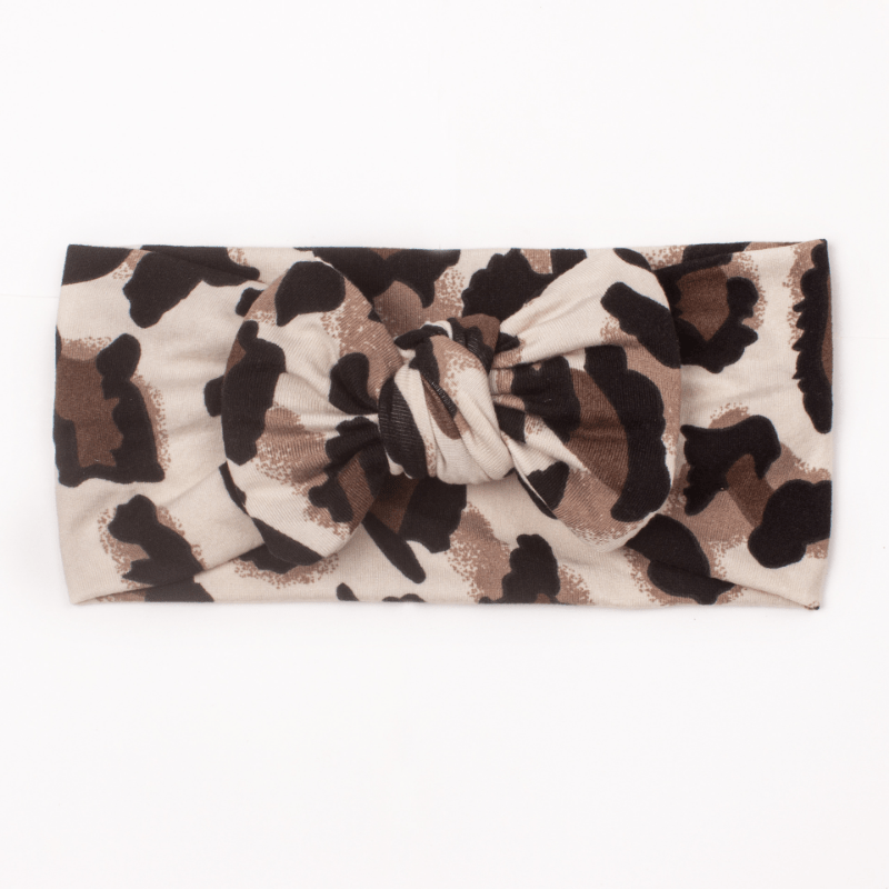 5pcs Leopard Print Headband for Baby 0-2 Years