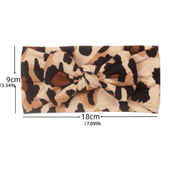 5pcs Leopard Print Headband for Baby 0-2 Years