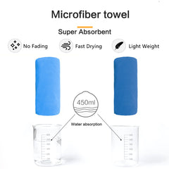 Microfiber Quick Drying Pocket Towel for Swimming Gym Yoga