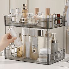 3 Tier Vanity Tray Skincare Makeup Organizer Shelf