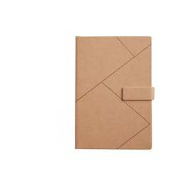 A5 Embossed Notebook for Business Office, Meeting Records Notepad Set