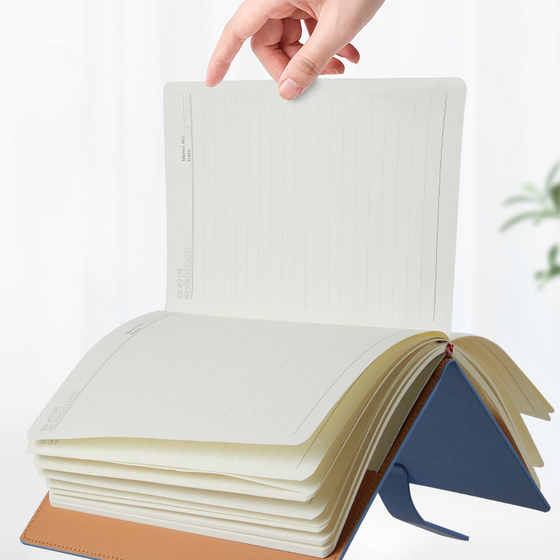 A5 Embossed Notebook for Business Office, Meeting Records Notepad Set
