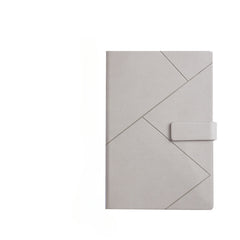 A5 Embossed Notebook for Business Office, Meeting Records Notepad Set